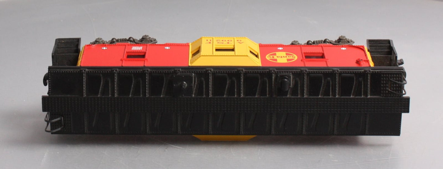 Lionel 6-19890 O Gauge Santa Fe Bay Window Caboose w/Railsounds Crew Talk