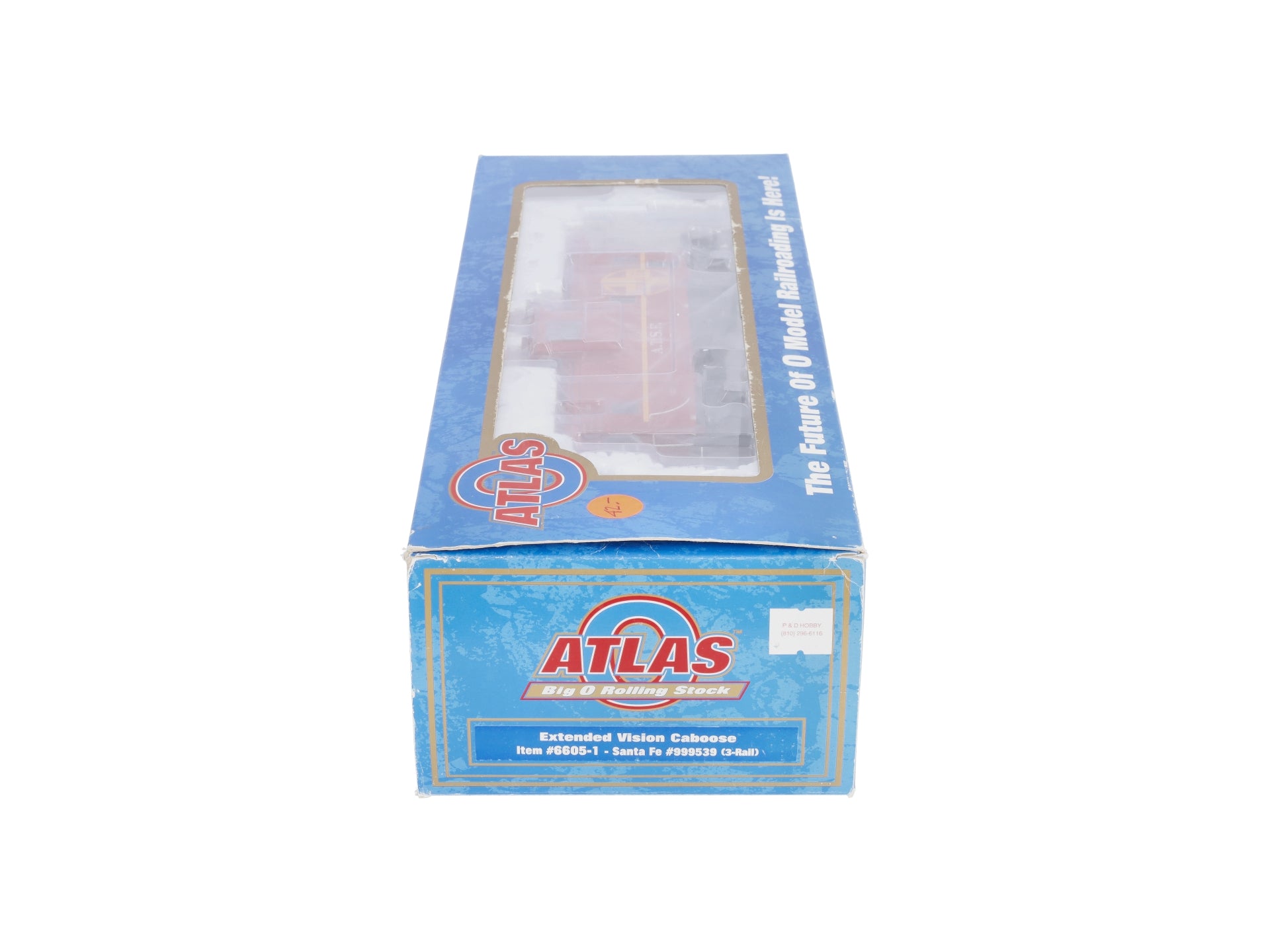Atlas 6605-1 Santa Fe Caboose #999539 (3 Rail) NIB