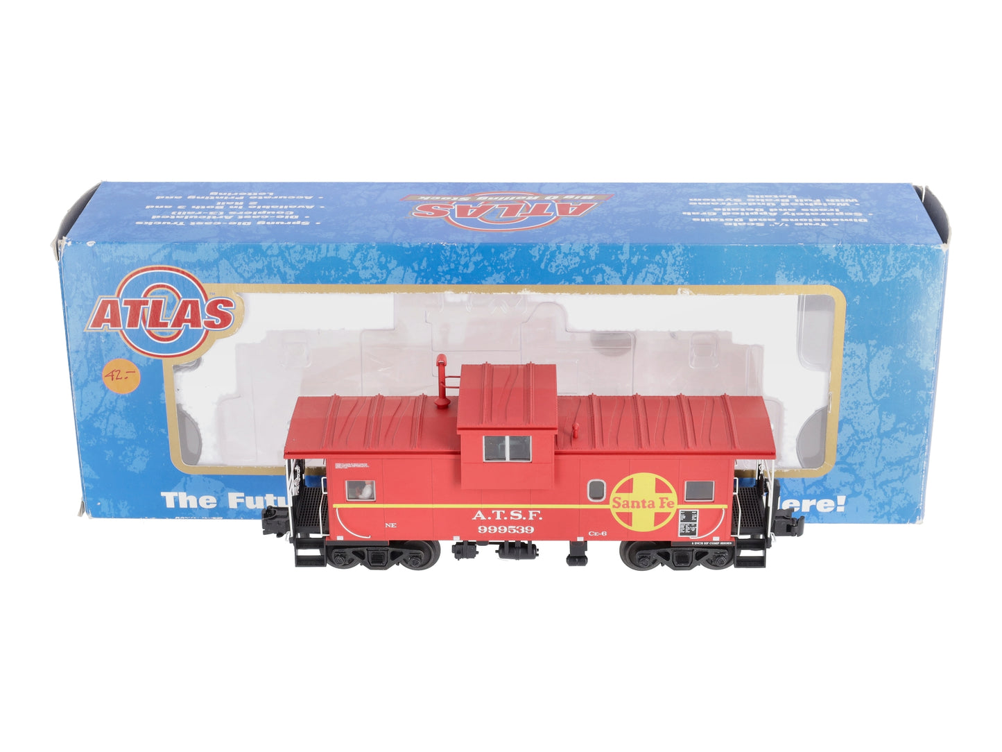 Atlas 6605-1 Santa Fe Caboose #999539 (3 Rail) NIB