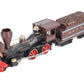 MTH 30-1135-1 O Gauge W.A.R.R. 4-4-0 Texas Steam Locomotive & Tender w/PS1 LN/Box