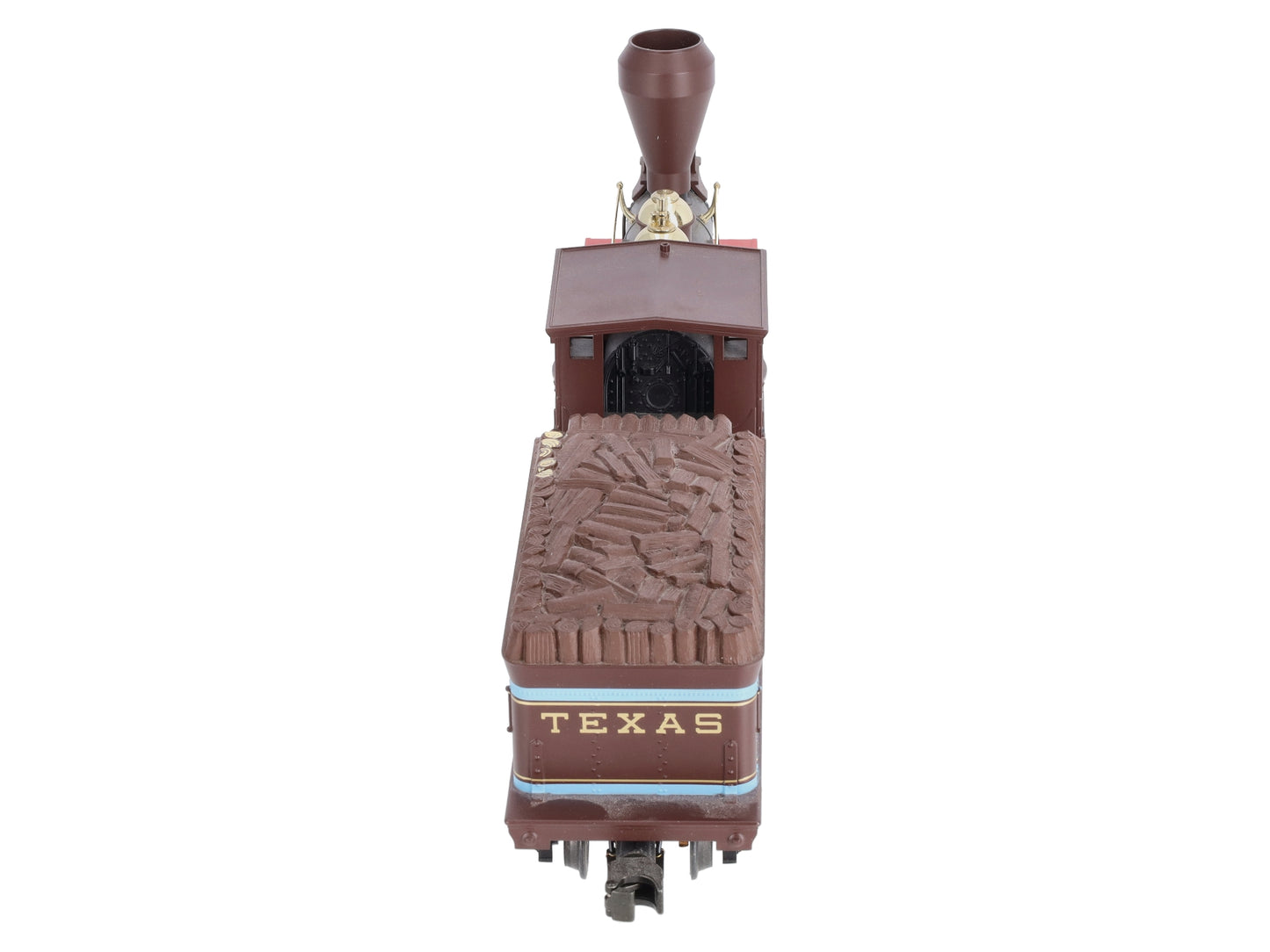 MTH 30-1135-1 O Gauge W.A.R.R. 4-4-0 Texas Steam Locomotive & Tender w/PS1 LN/Box