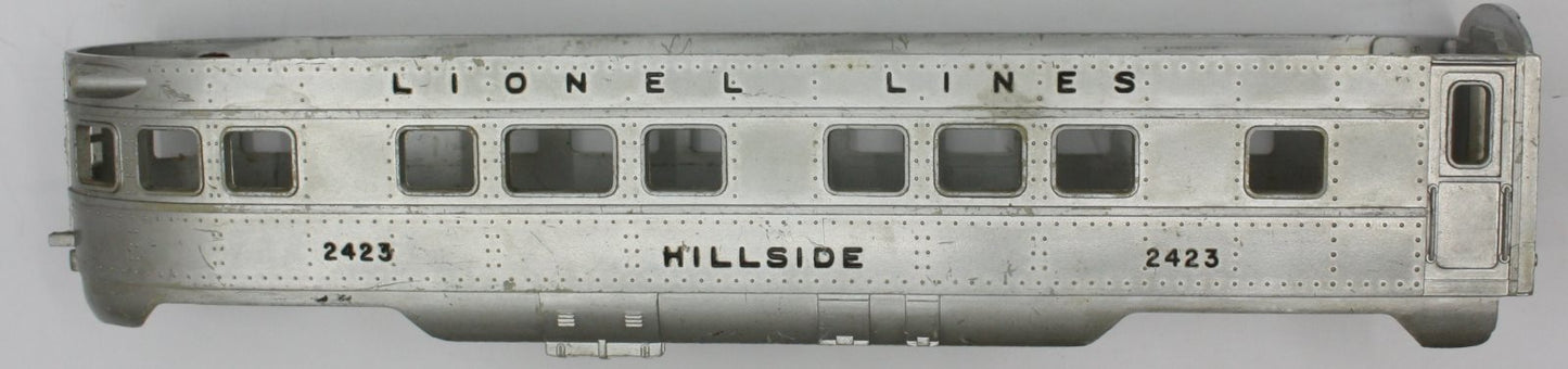 Lionel 2423-SH1 Hillside Observation Car Shell