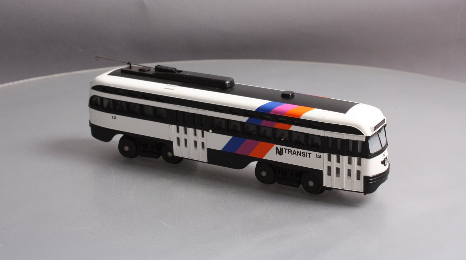 MTH 30-2524-1 O New Jersey Transit Electric Street Car w/PS2 #12 LN/Box