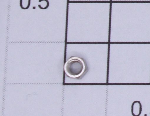 Lionel 700E-78 Nickel Nut for Handrail Stanchions