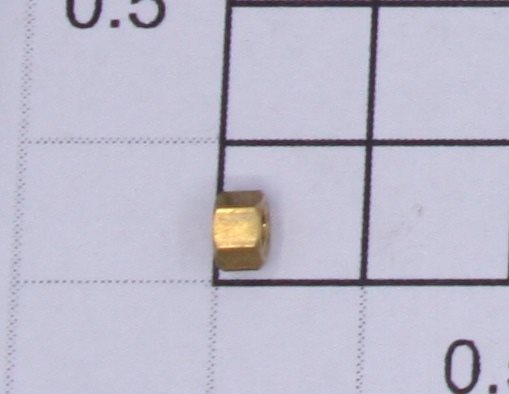 Lionel 700E-78 Brass Nut for Handrail Stanchion