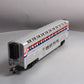 MTH O Amtrak Superliner Lounge Café Passenger Car #33010 LN