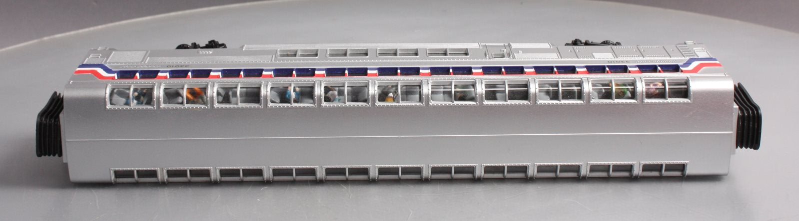 MTH O Amtrak Superliner Lounge Café Passenger Car #33010 LN
