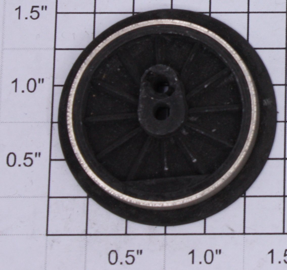Lionel 1666M-10 Diecast Plain End Wheel with Rim