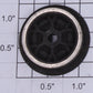 Lionel 2332-58 GG-1 Plain End Wheel
