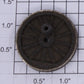 Lionel 1666M-8 Geared Center Wheel with Axle