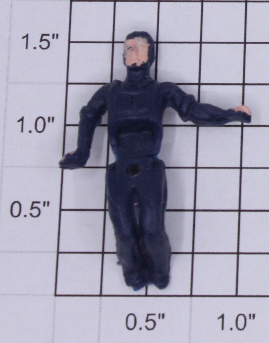 Lionel 50-76 O Gauge Seated Crewman Dark Blue Painted Figure