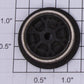 Lionel 2332-130 Gear End Wheel with Axle
