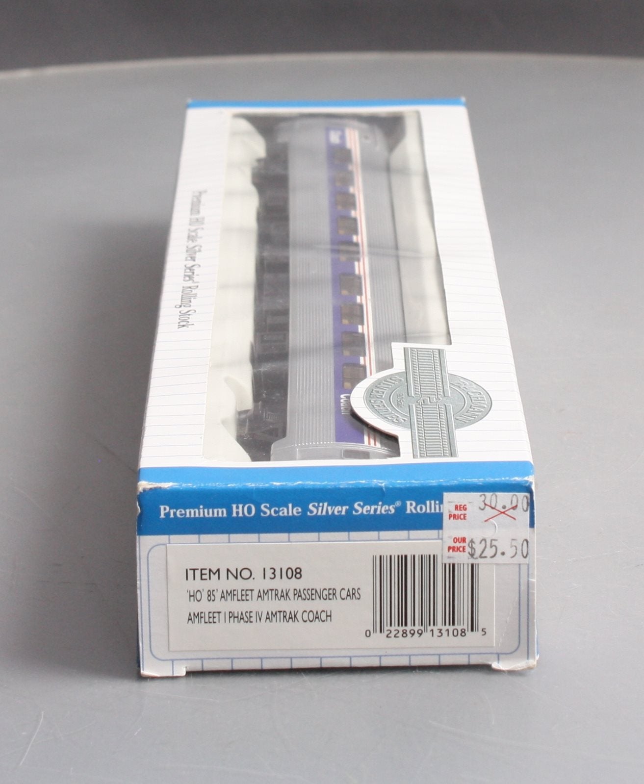 Bachmann 13108 HO Scale Amtrak Amfleet 85' Phase IV Coach Passenger Car