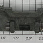 Lionel 600-132S1 Silver Diesel Truck Side Frame Without Stud
