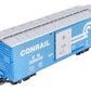 USA Trains R19047B G Conrail Simulated Steel Box Car #359030 (Blue/Silver)