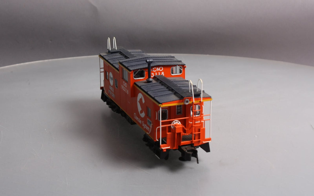 Atlas 6631-1 O Gauge Chessie System "Handle With Care" Caboose #903118 (3 Rail) NIB