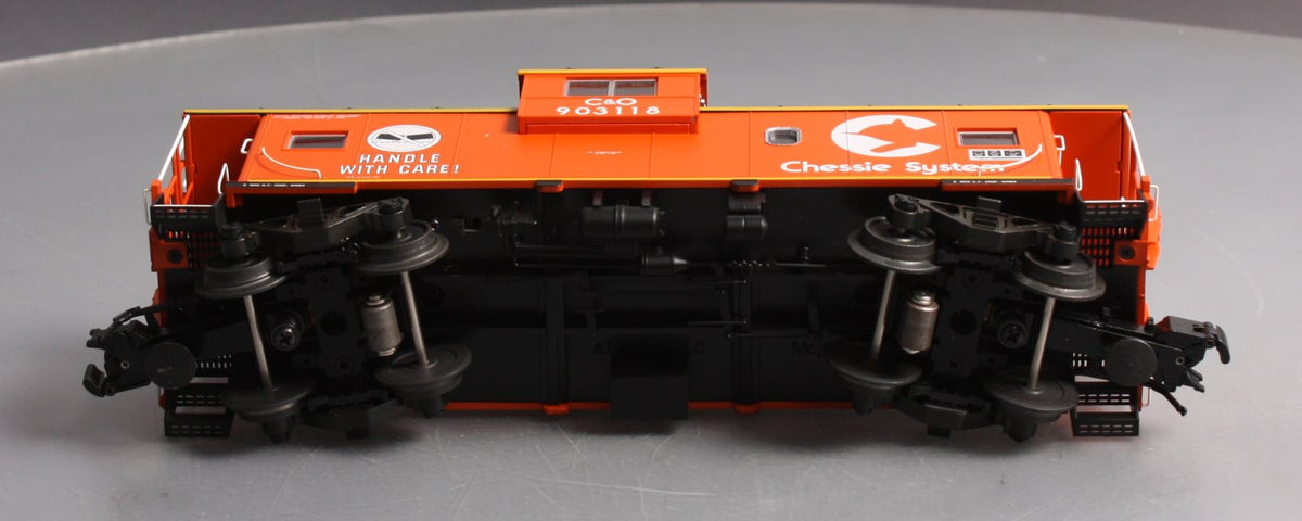 Atlas 6631-1 O Gauge Chessie System "Handle With Care" Caboose #903118 (3 Rail) NIB