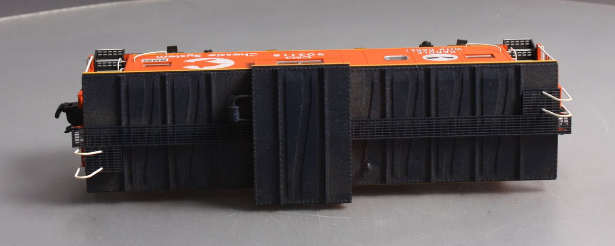 Atlas 6631-1 O Gauge Chessie System "Handle With Care" Caboose #903118 (3 Rail) NIB