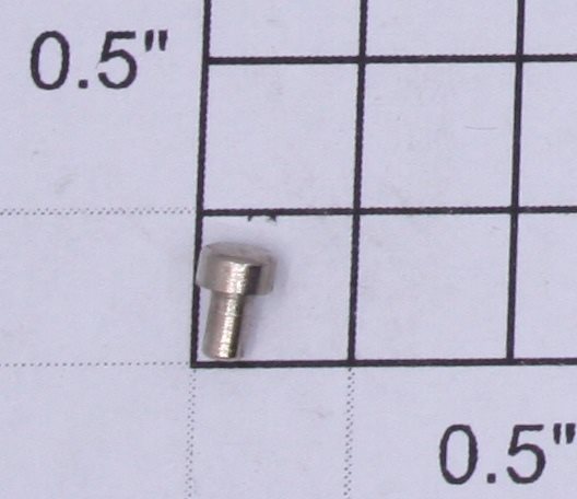 Lionel 214-15 Nickel Refrigerator Door Latch Pin