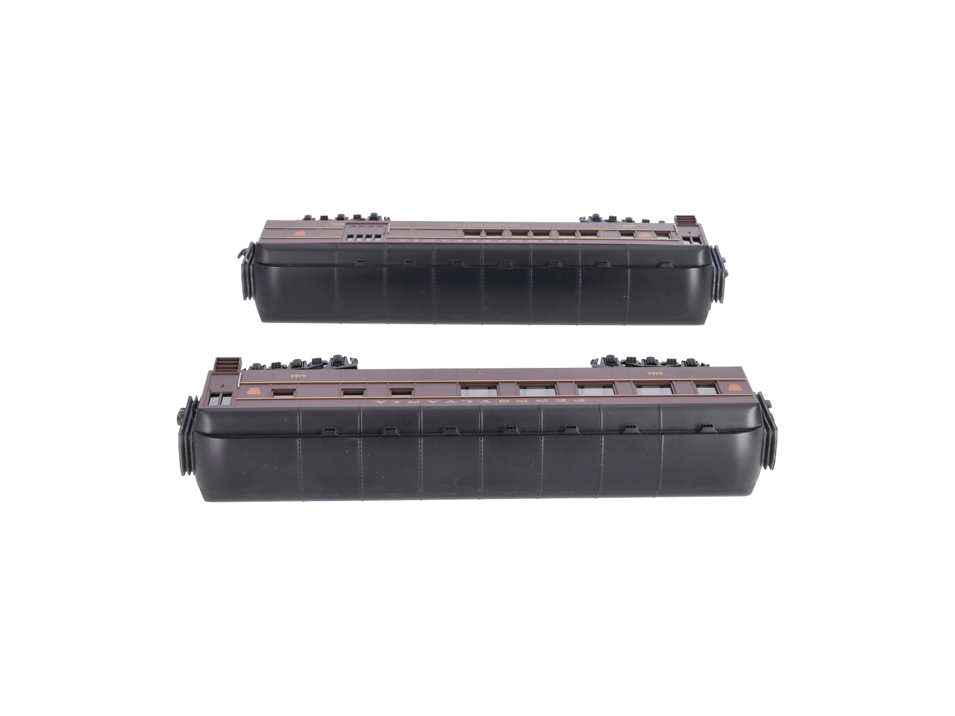 MTH 30-6204 O Pennsylvania Madison Combine & Diner Car #4484/4910 (Set of 2) NIB