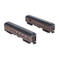 MTH 30-6204 O Pennsylvania Madison Combine & Diner Car #4484/4910 (Set of 2) LN/Box