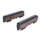 MTH 30-6204 O Pennsylvania Madison Combine & Diner Car #4484/4910 (Set of 2) NIB