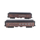 MTH 30-6204 O Pennsylvania Madison Combine & Diner Car #4484/4910 (Set of 2) NIB