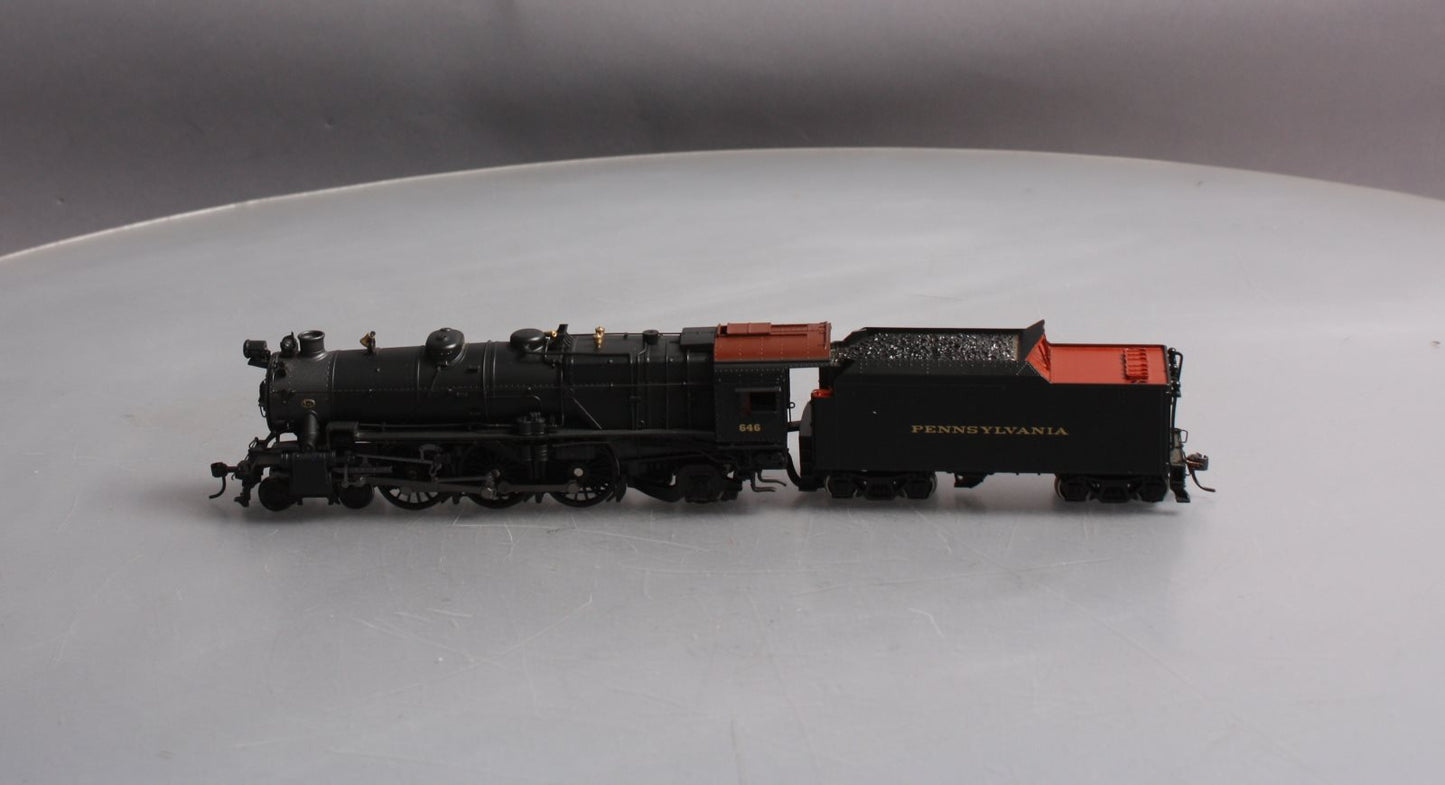 Broadway Limited 321 HO PRR K-4 4-6-2 Steam Locomotive #646 w/ DCC & Sound