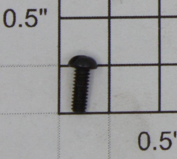 Lionel 700E-2X Black Slotted Round Head Turbo Generator Screw