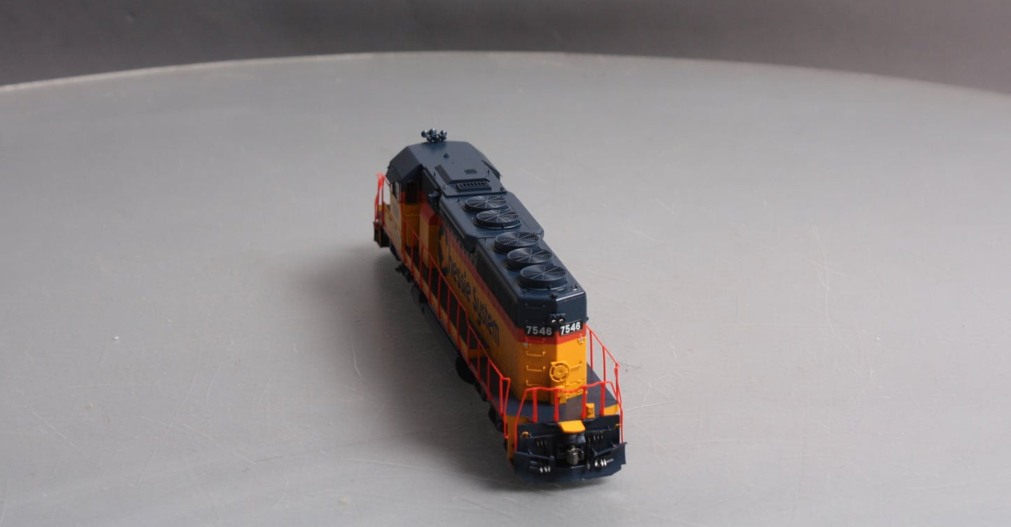 Athearn 98808 HO Chessie/WM SD40 Diesel Locomotive w/Sound/DC/DCC #7546