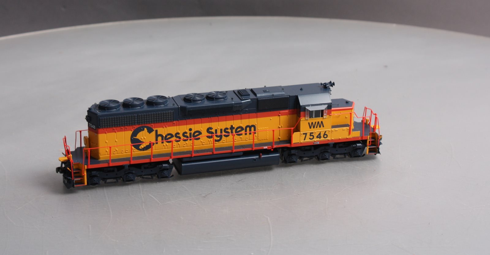 Athearn 98808 HO Chessie/WM SD40 Diesel Locomotive w/Sound/DC/DCC #7546