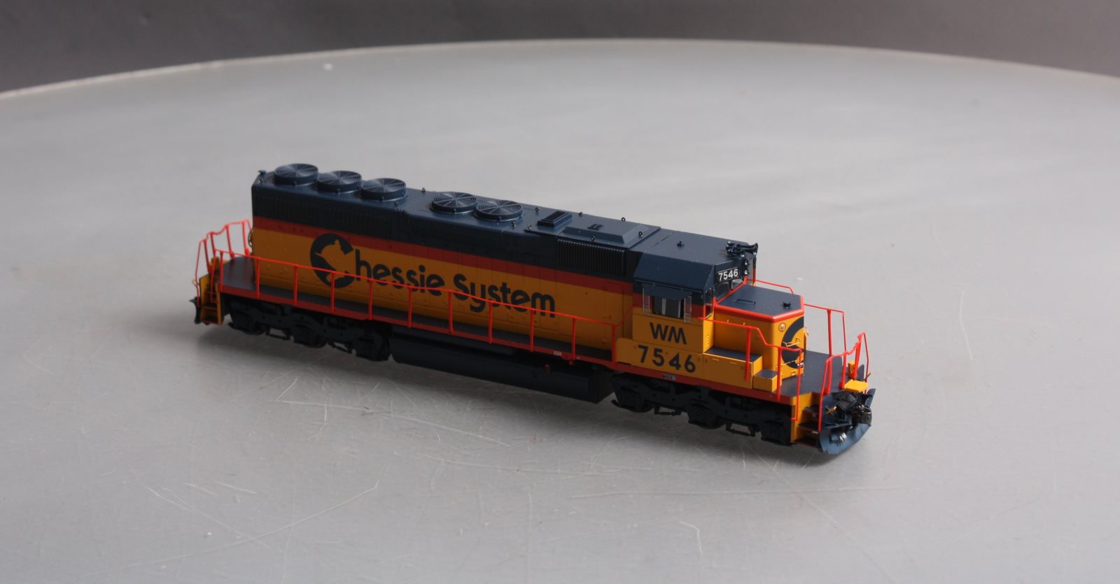 Athearn 98808 HO Chessie/WM SD40 Diesel Locomotive w/Sound/DC/DCC #7546