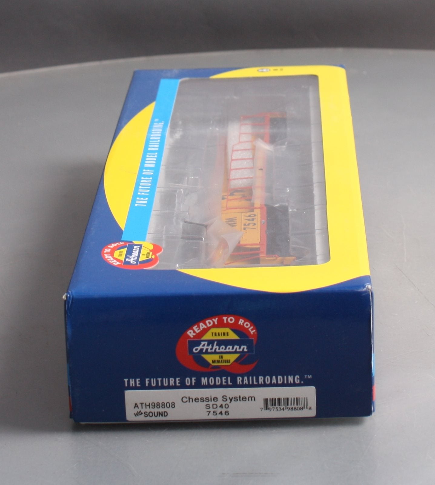 Athearn 98808 HO Chessie/WM SD40 Diesel Locomotive w/Sound/DC/DCC #7546