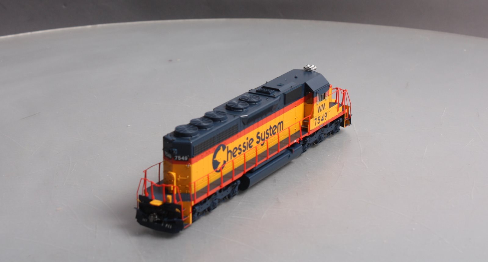Athearn 98811 HO Chessie/WM SD40 Diesel Locomotive w/Sound/DCC #7549