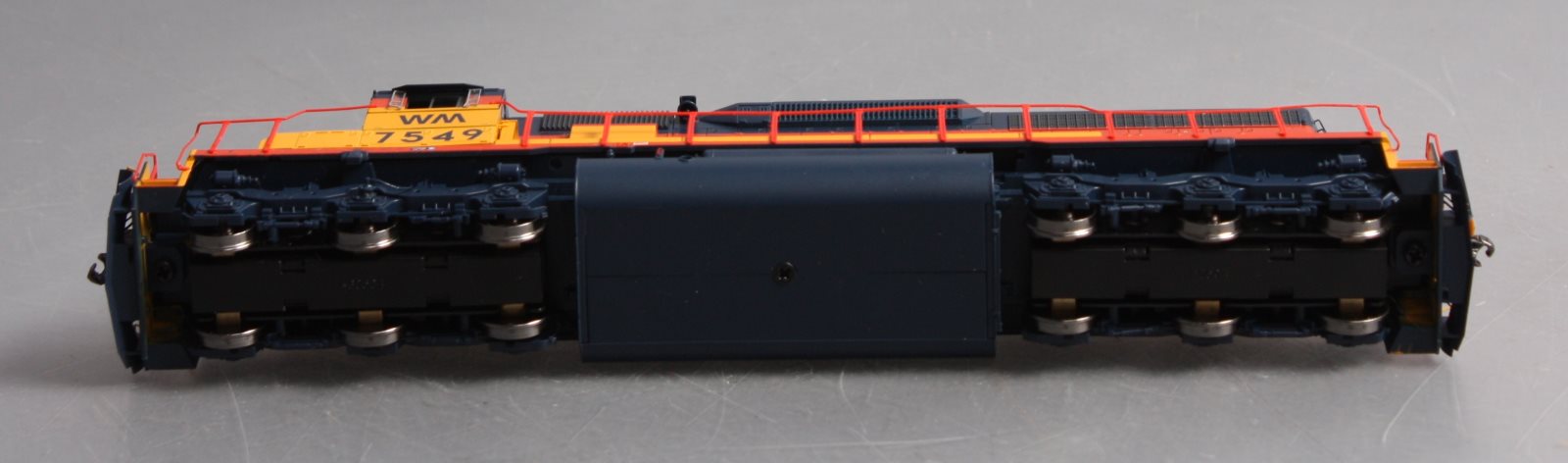 Athearn 98811 HO Chessie/WM SD40 Diesel Locomotive w/Sound/DCC #7549