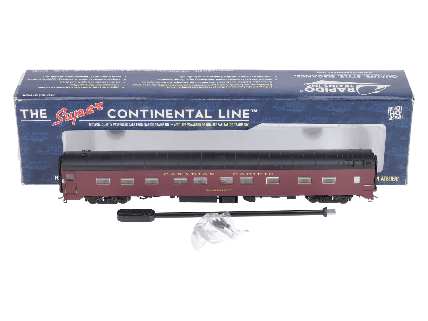 Rapido Trains 104039 HO Canadian Pacific "Riverdale" 10-5 Sleeper