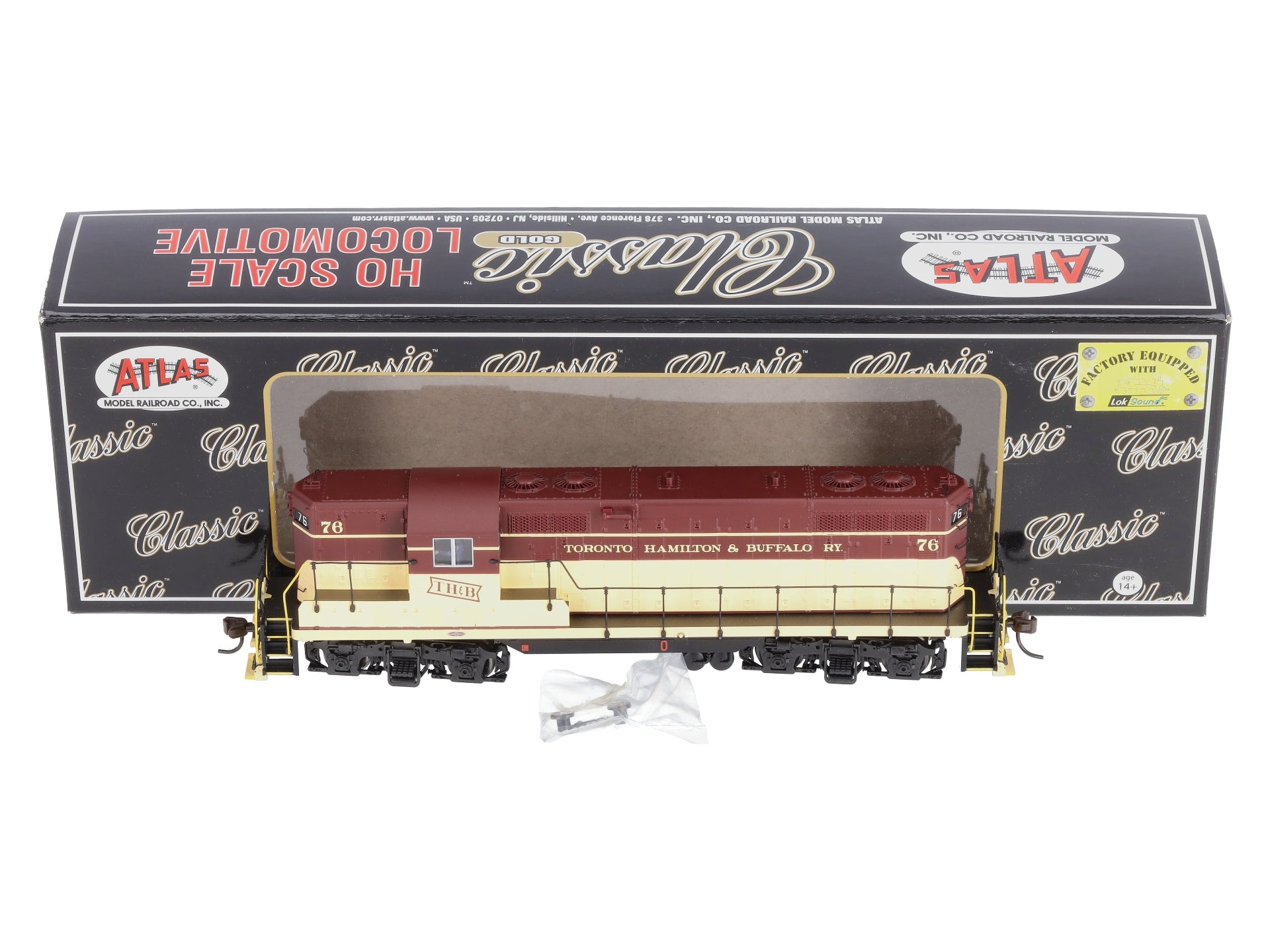 Atlas 10002049 HO Toronto, Hamilton & Buffalo GP-7 Diesel Locomotive #76