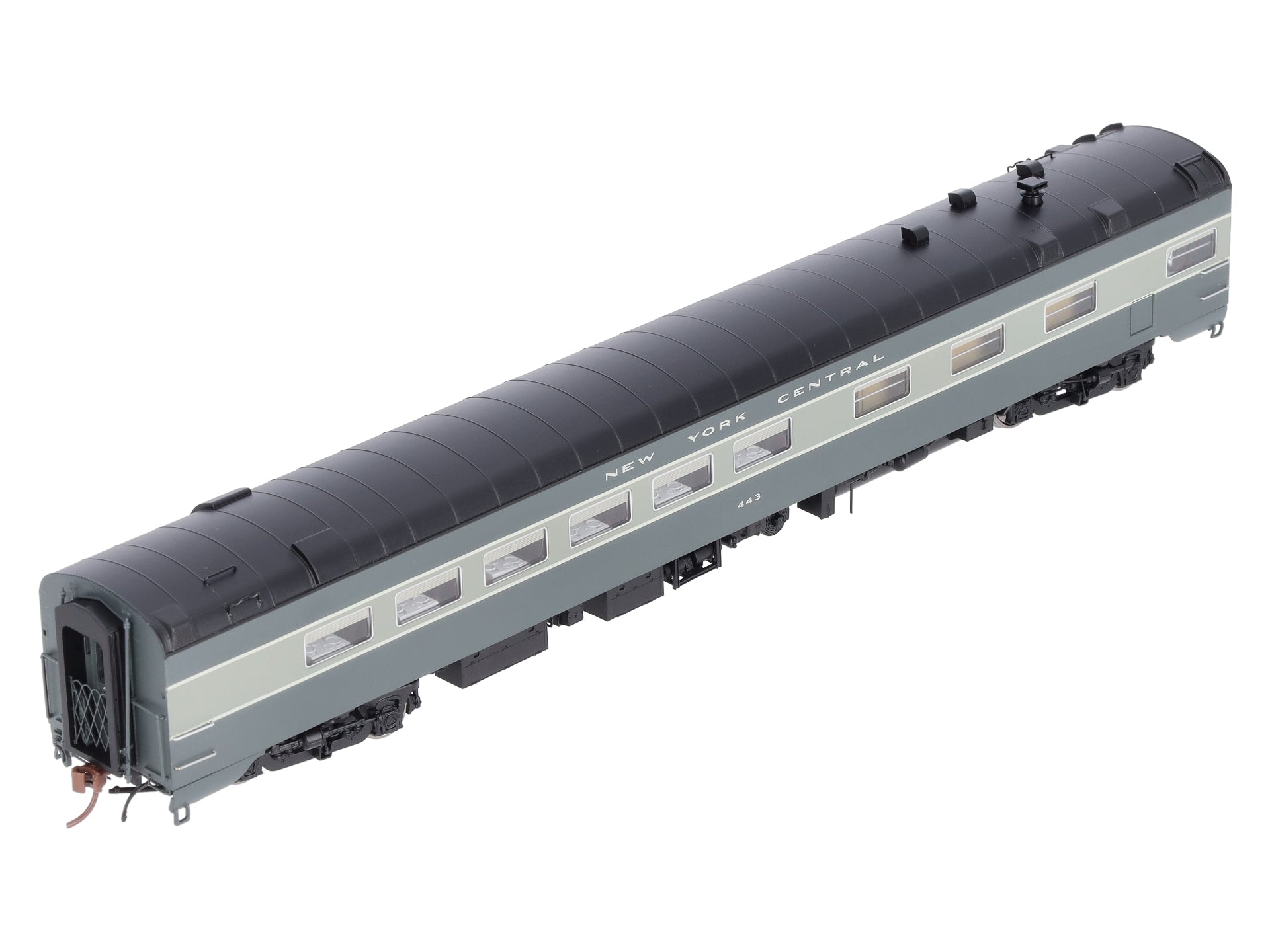 Rapido Trains 124041 HO NYC Pullman-Standard Lightweight 48-Seat Dining Car #443