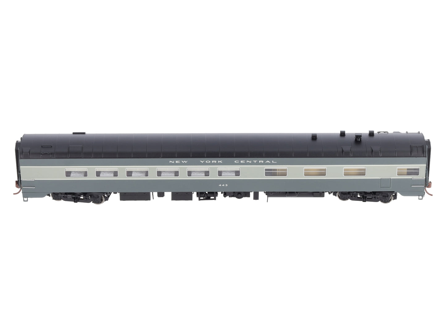 Rapido Trains 124041 HO NYC Pullman-Standard Lightweight 48-Seat Dining Car #443