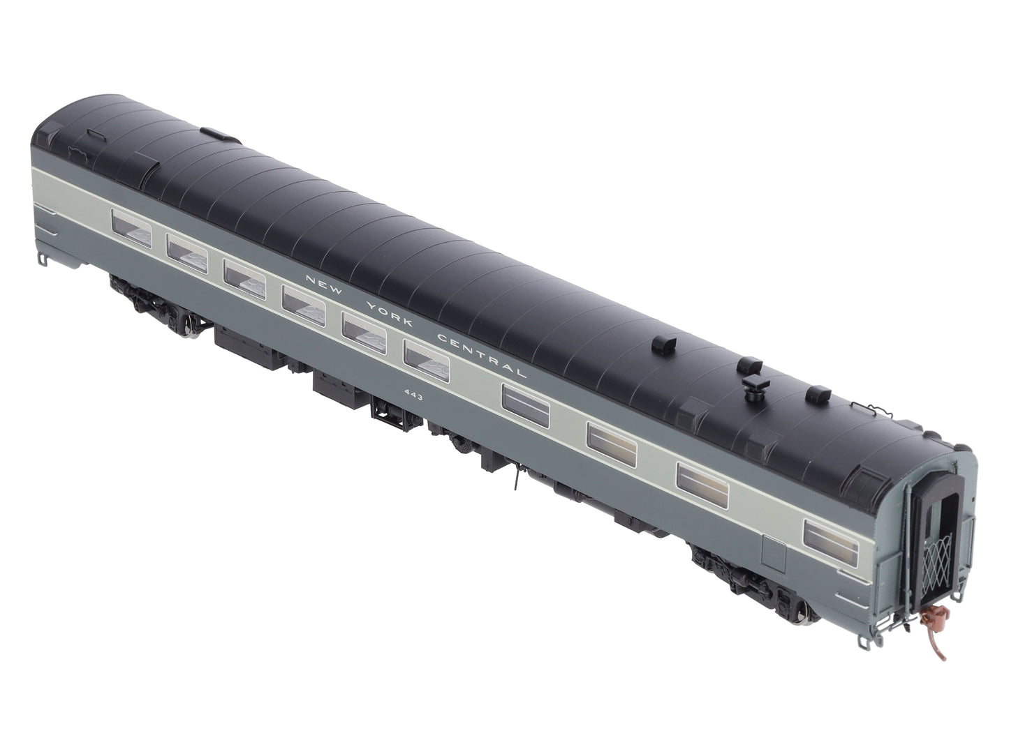 Rapido Trains 124041 HO NYC Pullman-Standard Lightweight 48-Seat Dining Car #443