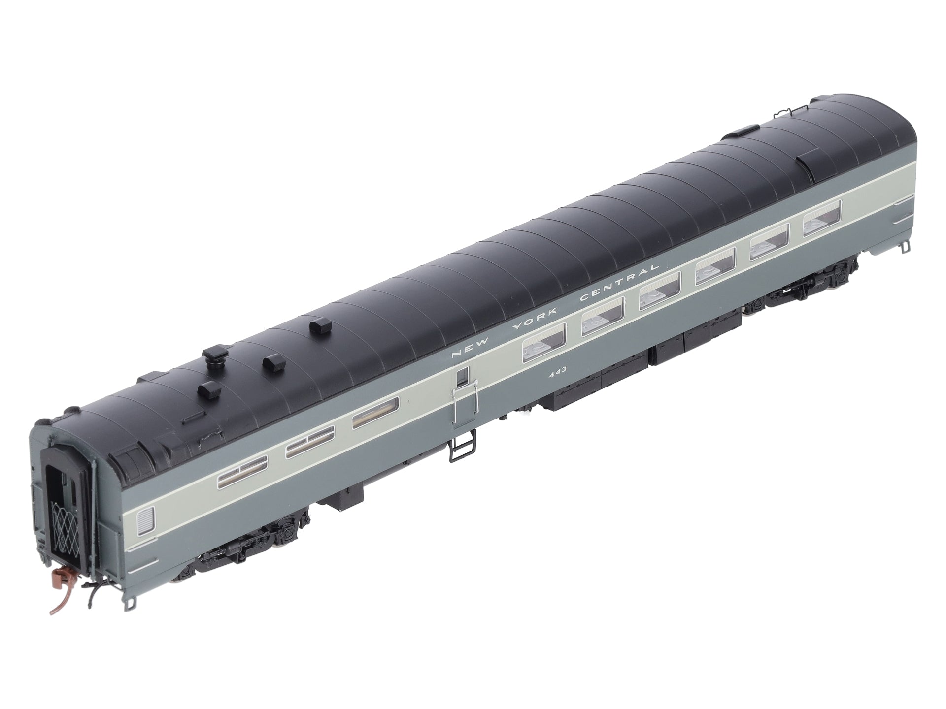 Rapido Trains 124041 HO NYC Pullman-Standard Lightweight 48-Seat Dining Car #443