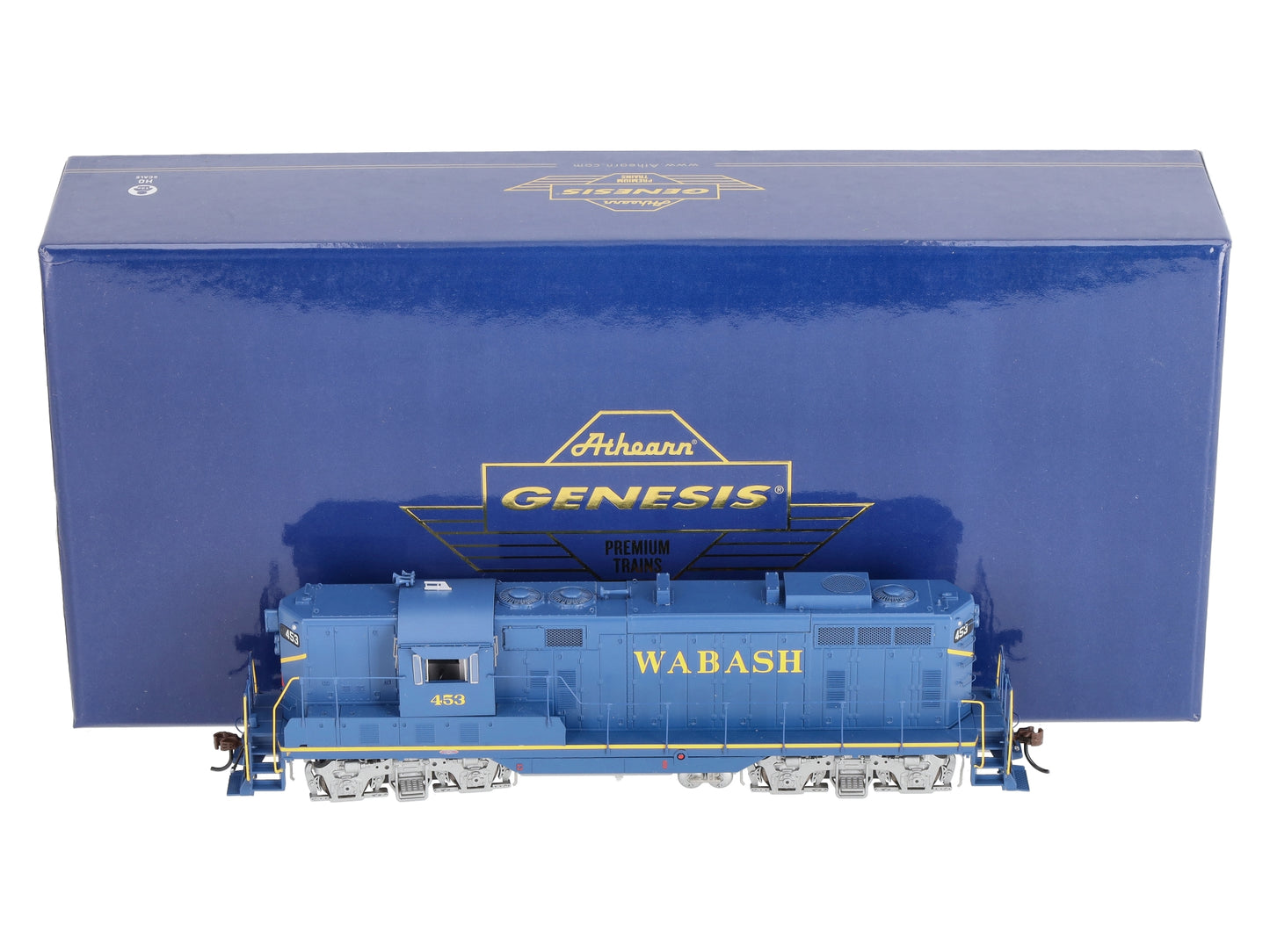 Athearn G78259 HO Wabash GP7 Diesel Locomotive w/Sound #453