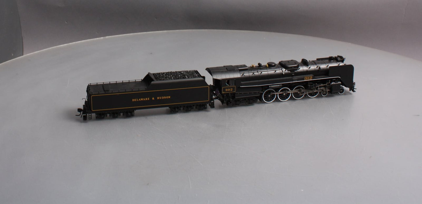 Broadway Limited 4467 HO Delaware & Hudson 4-8-4 Loco & Tender #302 w DCC