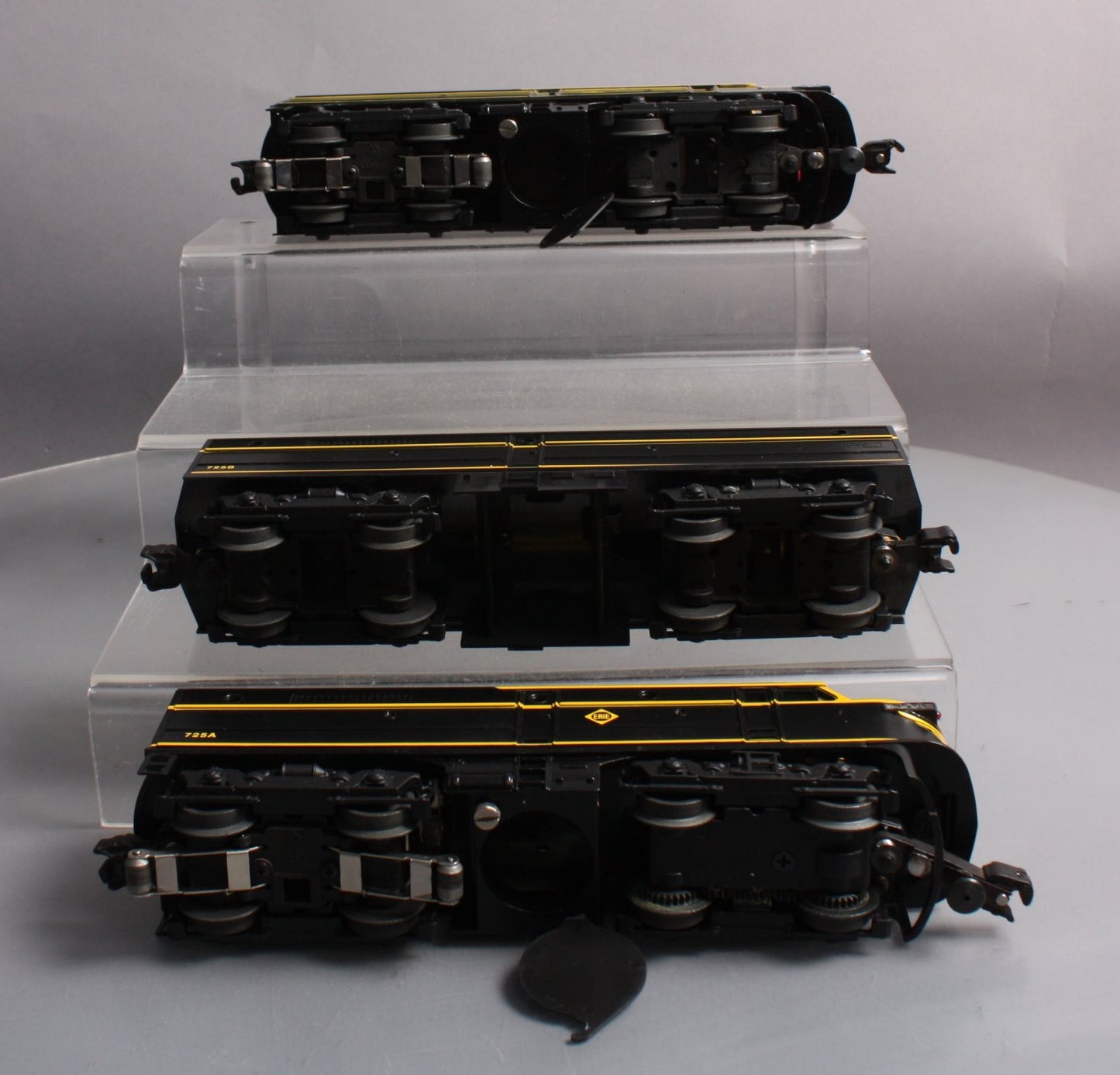 Lionel 6-11734 O Erie ALCO ABA Diesel Locomotive Set MT/Box