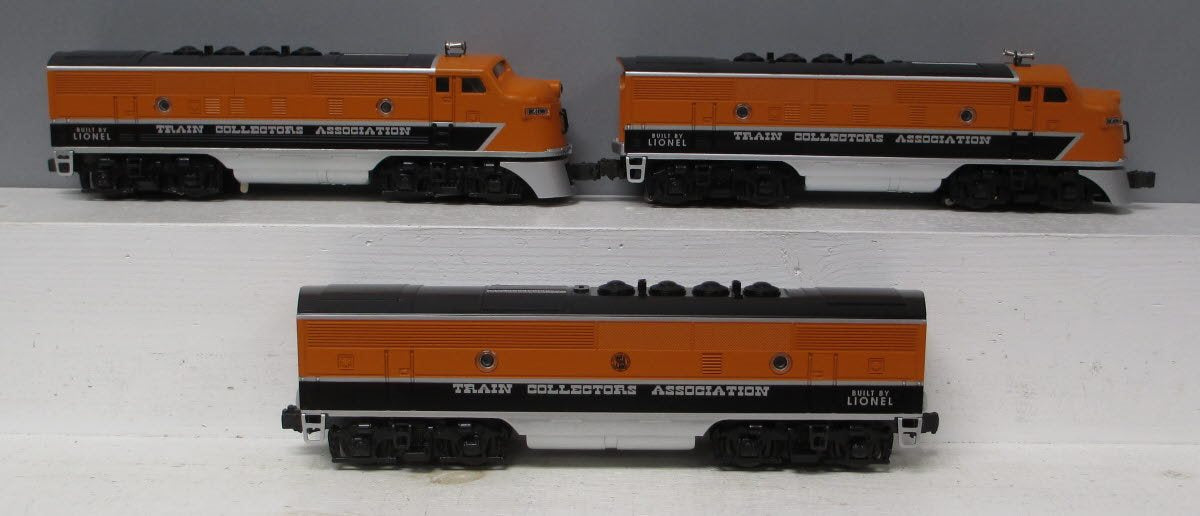 Lionel 6-11737 O Gauge TCA 40th Anniversary F3 ABA Diesel Locomotive Set MT/Box
