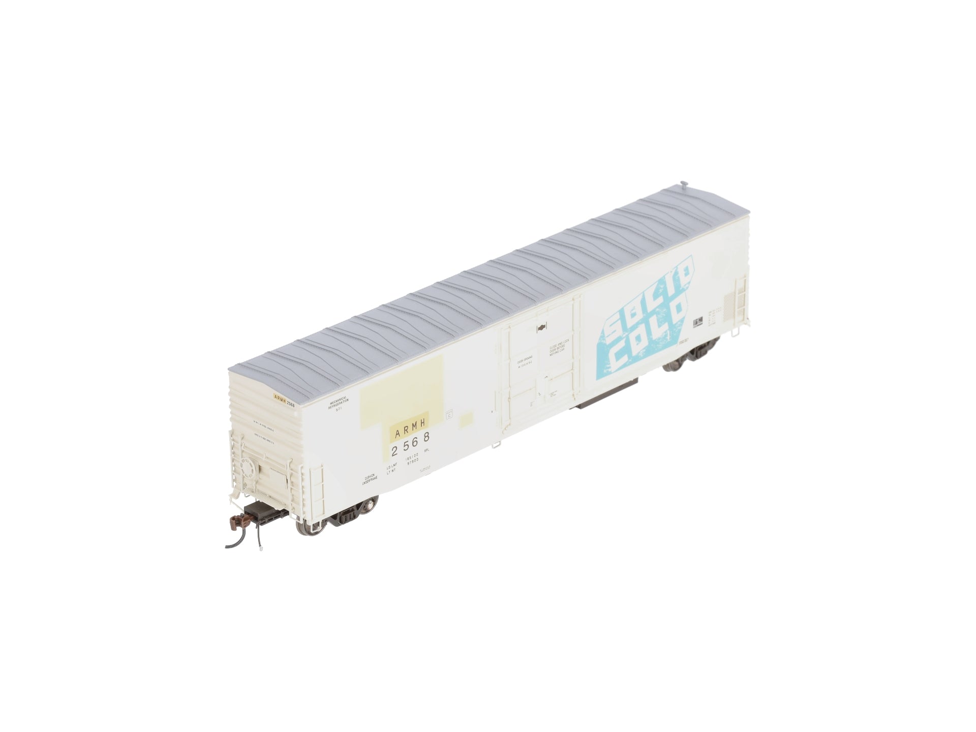 Athearn G63381 HO Union Pacific 57' Mechanical Reefer with Sound #2568