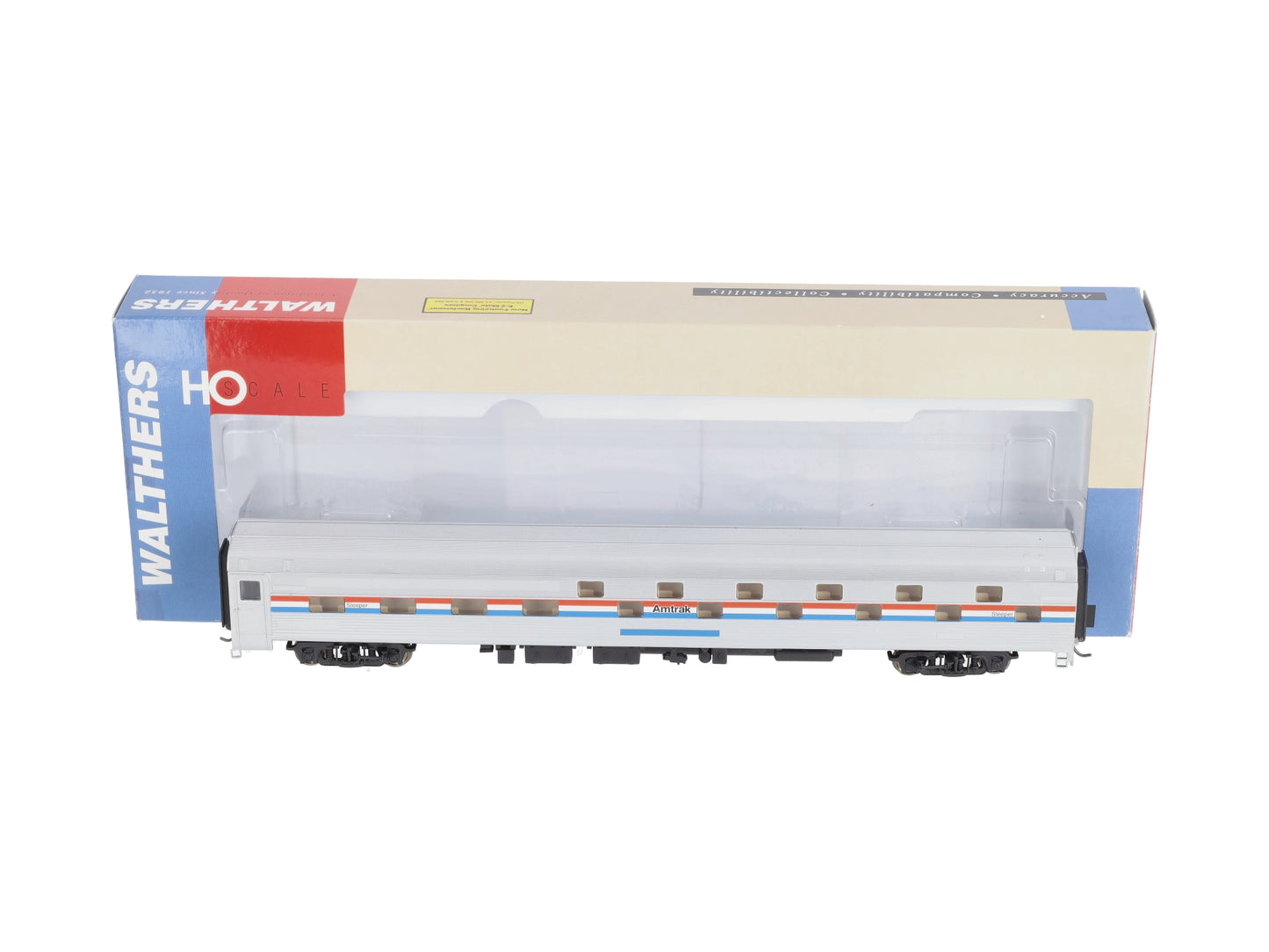 Walthers 932-6363 HO Scale Amtrak P3 85' Budd 24-8 Slumbercoach LN/Box