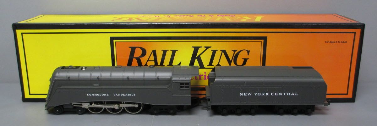 MTH 30-1133-1 O Gauge NYC 4-6-4 Commodore Vanderbilt Steam Engine w/PS1 NIB