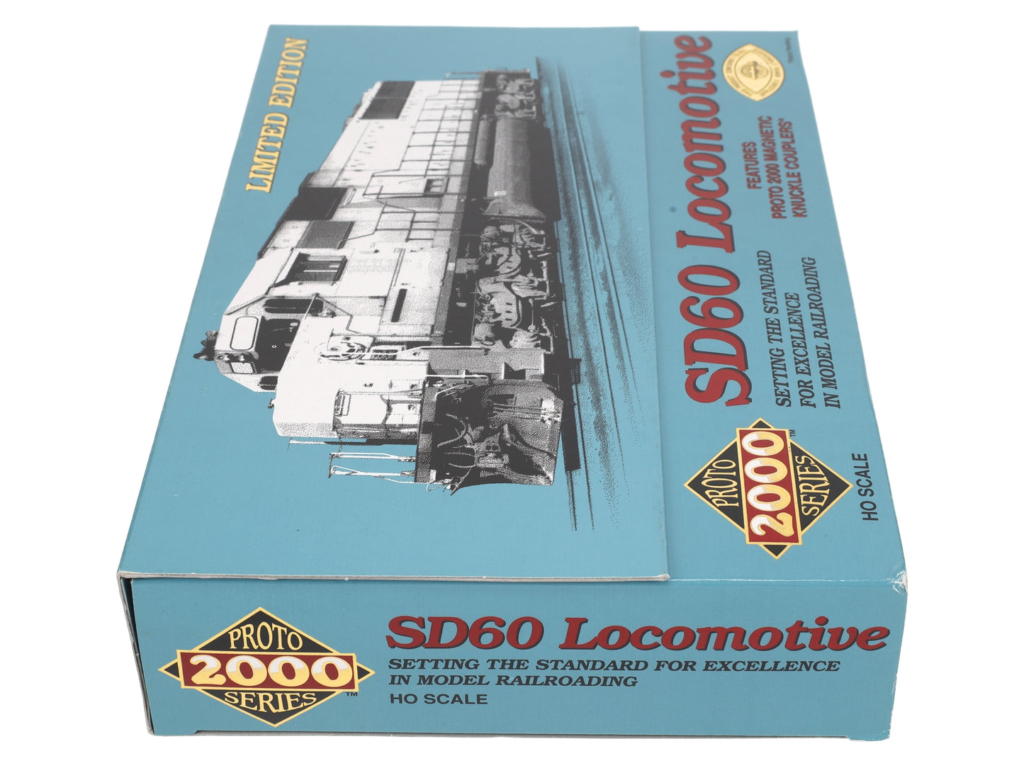 Proto 2000 23486 HO Scale Electro-Motive Division SD60 Demonstrator Diesel #EMD1 NIB