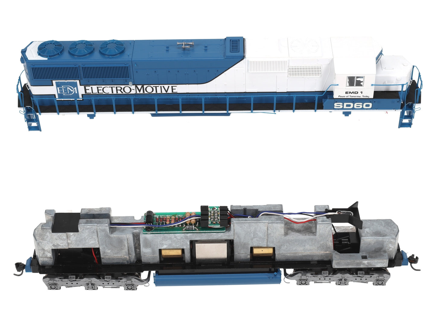 Proto 2000 23486 HO Scale Electro-Motive Division SD60 Demonstrator Diesel #EMD1 NIB